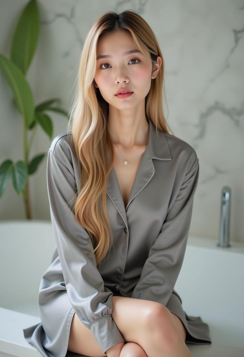 年轻漂亮瘦子练瑜伽